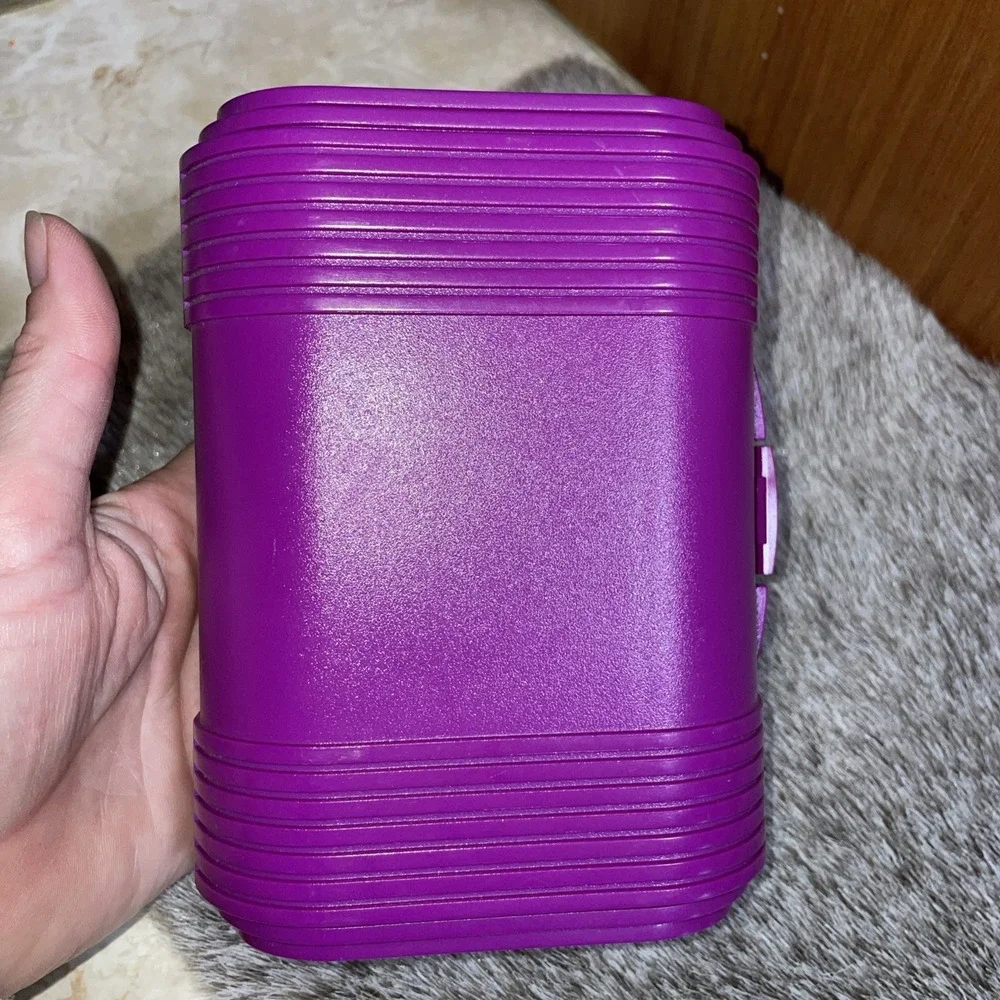 Vintage Purple Sassaby Cover Girl‎ Organizer Beauty Hair Things